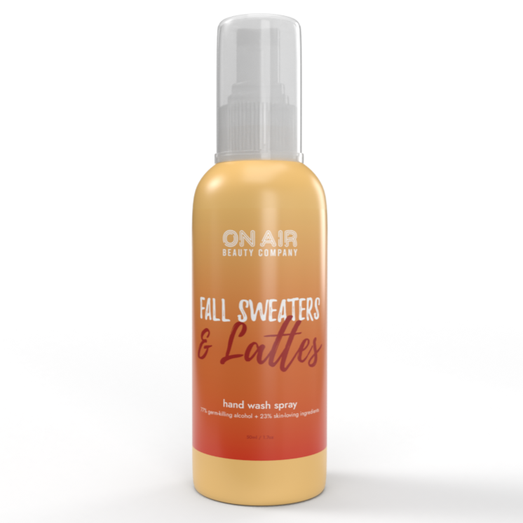 Fall Sweaters & Lattes Hand Wash Spray